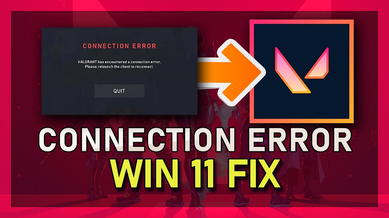 Fix valorant Error 1067. Fix connection