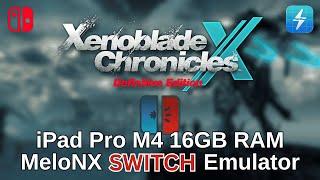 Xenoblade Chronicles X Definitive Edition - iPad Pro M4, iOS Switch Emulator (MeloNX v2.3.1)