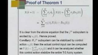 IMod 4 Lect 5 Controller Design for a T-S Fuzzy model