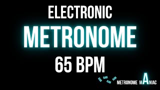 Metronome 65 BPM -  Electronic beep