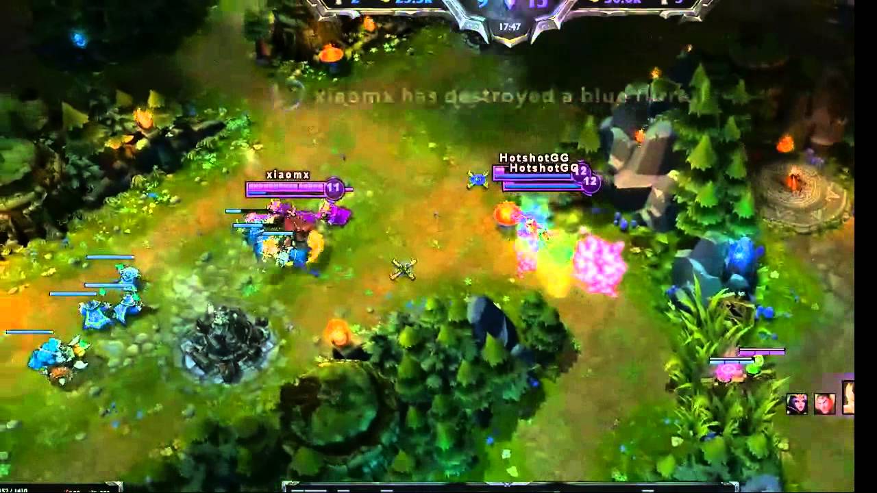 CLG HotshotGG narrowly escapes a close encounter with SKTT1 Faker... almost