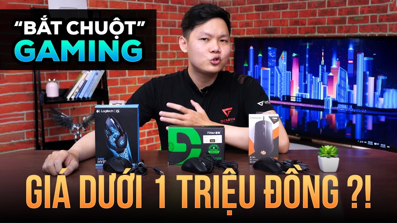 Top chuột gaming giá rẻ dưới 1 triệu đồng ?! | GEARVN REVIEW