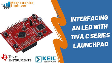 Interfacing an LED with TIVA C Series LaunchPad