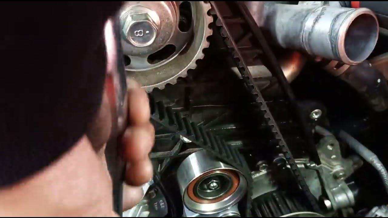 TOYOTA 1KD 2KD Timing Belt Tensioner Failure YouTube