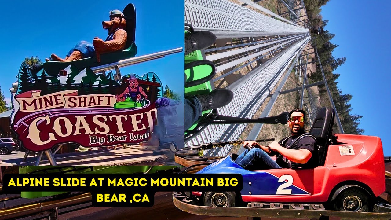 Mineshaft Gravity Roller Coaster & Go-Karts alpine slide at Magic ...