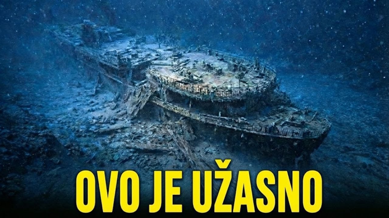Znanstvenici objašnjavaju zašto nitko ne govori o stražnjem dijelu Titanica