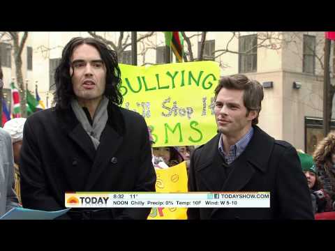 Russell Brand and James Marsden on Today