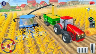 Real Tractor Driving Simulator 2025 - Indian Farming Transport Walkthrough - Android GamePlay screenshot 4