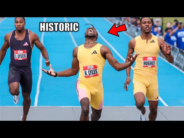 Noah Lyles Just Made History! class=