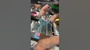 Samsung m42 restart problem cpu reball full prose’s #deadmobilerepair #samsung