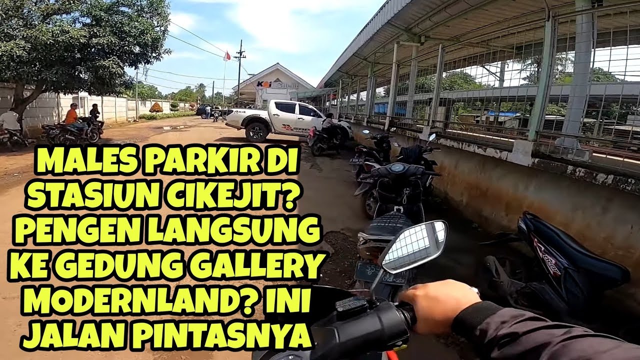 Jalan Menuju GALLERY MODERNLAND CILEJIT Dari Arah STASIUN CILEJIT