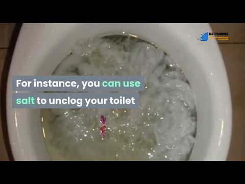 How To Unclog A Toilet Using Salt?