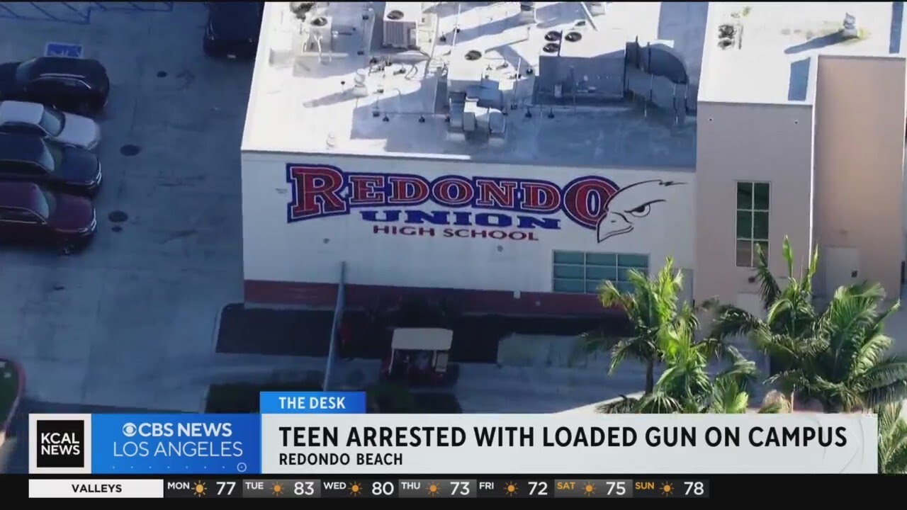 15-year-old arrested for bringing loaded gun on high school campus in ...