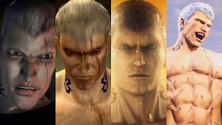 Bryan Fury All Ending Tekken 3 - Tekken 8 & Tag Tournament [4K]