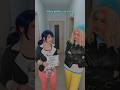 What gender are you? | Zoé & Marinette @nikkihatsunecosplay#miraculous #cosplay #shorts