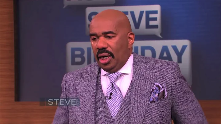 A Birthday Surprise That Left Steve Harvey In Tears