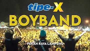 TIPE-X - BOYBAND LIVE IN PEKAN RAYA LAMPUNG