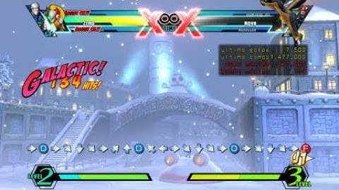 UMvC3 Team Romora (Zero/Doom/Vergil) two missiles route variants