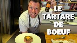 RECETTE DE NORBERT : LE TARTARE DE BOEUF AU COUTEAU !