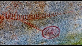 Pictographs Of The Tubatulabal People, Kern County, California