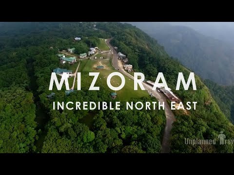 MIZORAM Drone Shots Aerial Beauty of Mizoram Dinas Aizwal Reiek Peak Durtlang Hmuifang Tlang