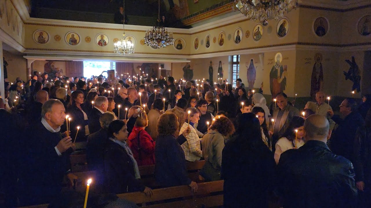 زيّاح الشموع وتبريك الأطفال | أحد دخول السيد الى الهيكل | كنيسة نياح السيدة - رأس بيروت | 02-02-2025
