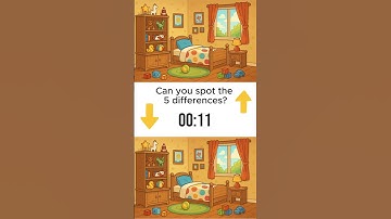 Can you find the 5 differences?🔎