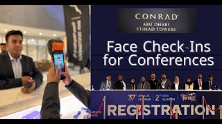 Events In Abu Dhabi Face Based Check-Ins With Photo Registration, Label Badges