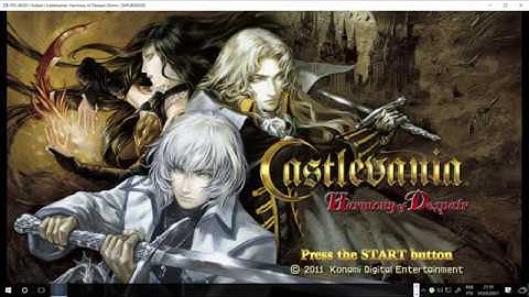 [PS3 Emulator] RPCS3 - Castlevania Harmony of Despair Vulkan LLVM 60 FPS Test#01