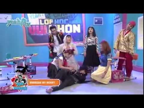 Lớp học vui nhộn halloween | Lớp Học Vui Nhộn 48  Happy Halloween Hòa Minzy & Hoàng Yến Chibi Fullshow