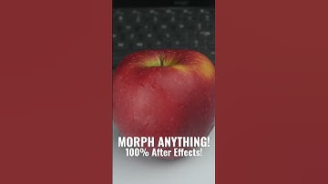 Morph ANYTHING! 100% After Effects! #tutorial #aftereffects