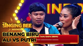TERPLESET LIRIK!! Ali Akbar Kalah Melawan Putri Duo Anggrek | The Singing Bee Indonesia