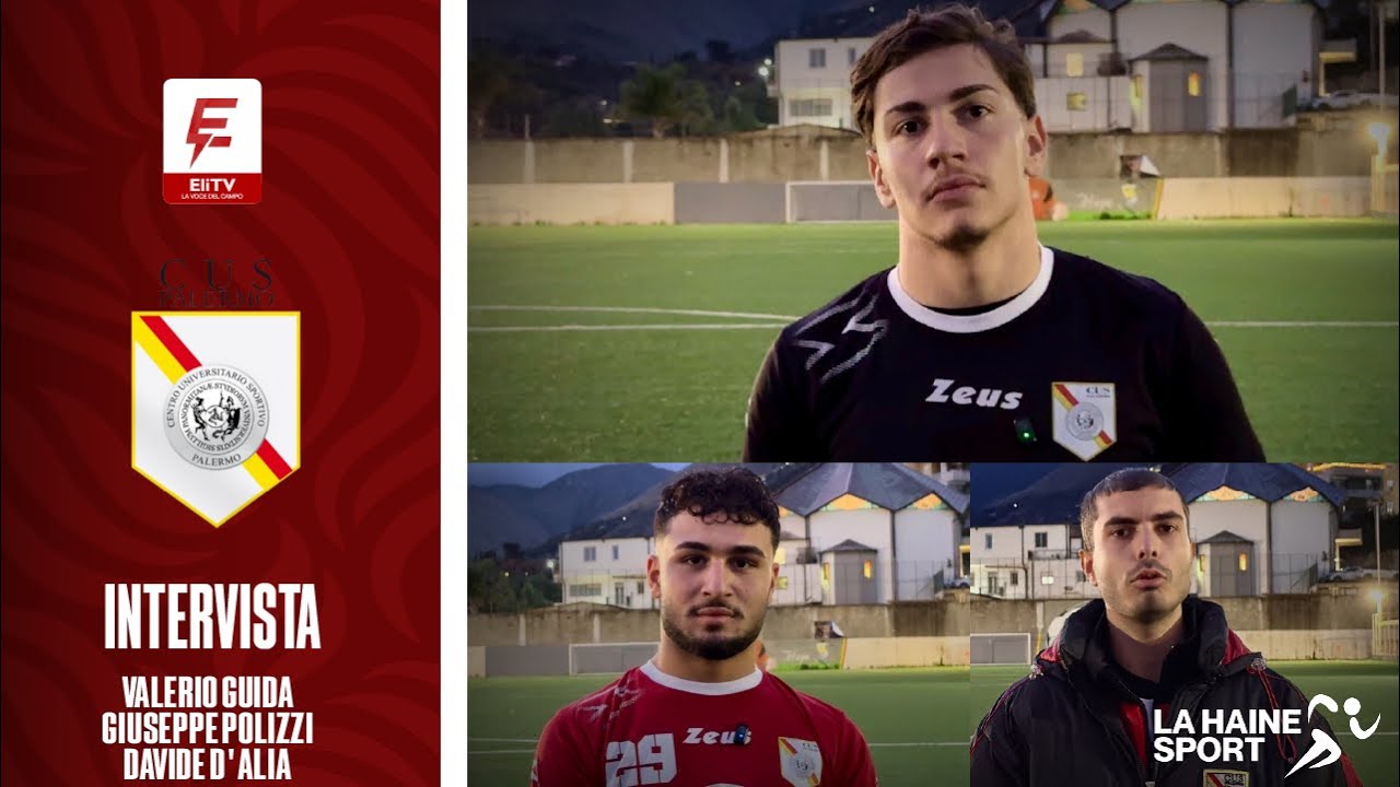 Il CUS PALERMO vola a +4, due volte GUIDA e super parate di POLIZZI. Parola ai protagonisti🎙️