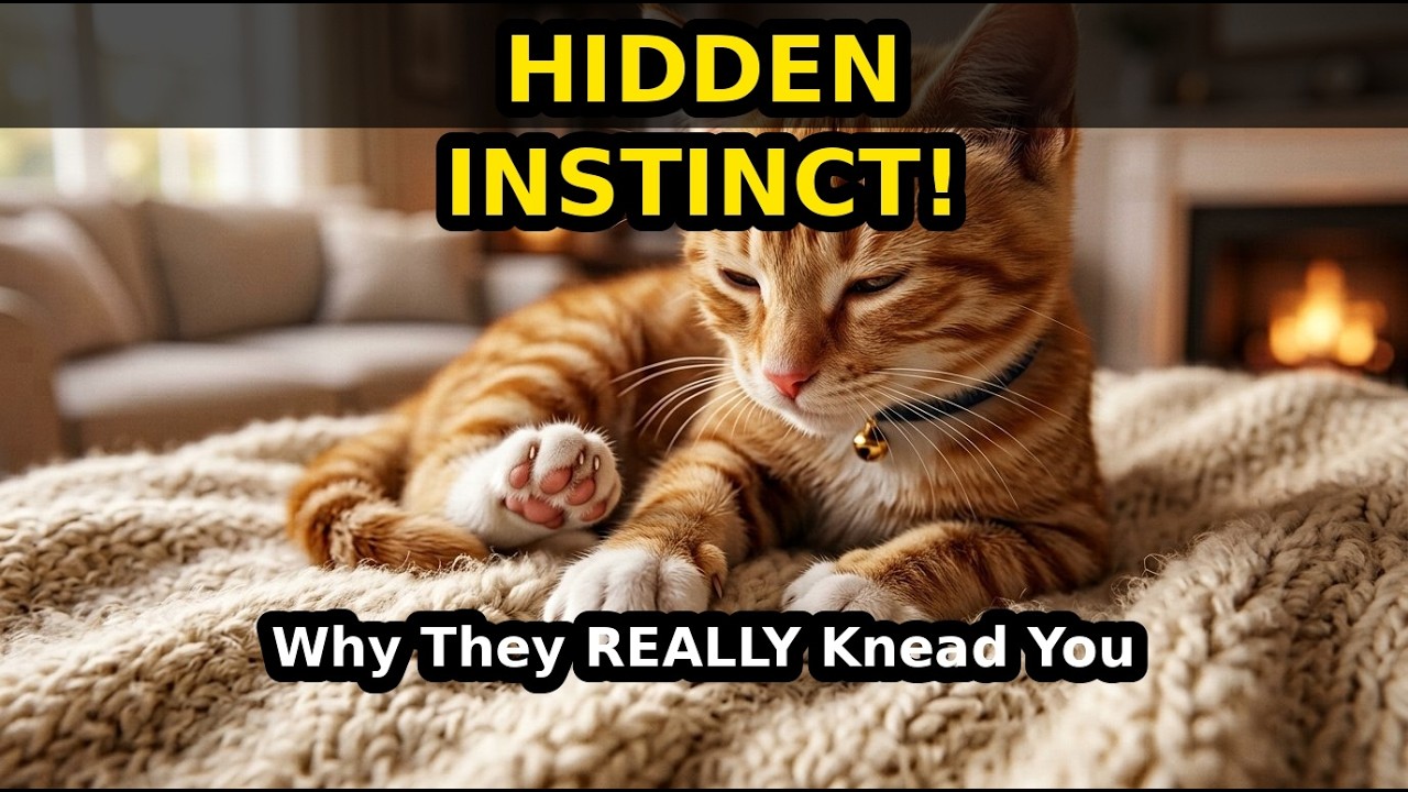 Why Do Cats Knead You and Blankets? - YouTube