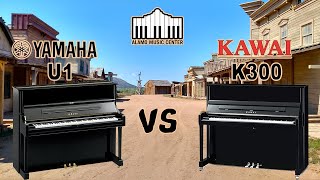Studio Piano Showdown: Kawai K300 vs Yamaha U1