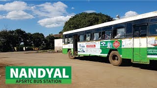 Nandyal, APSRTC Bus Station, Kurnool district,  Andhra Pradesh