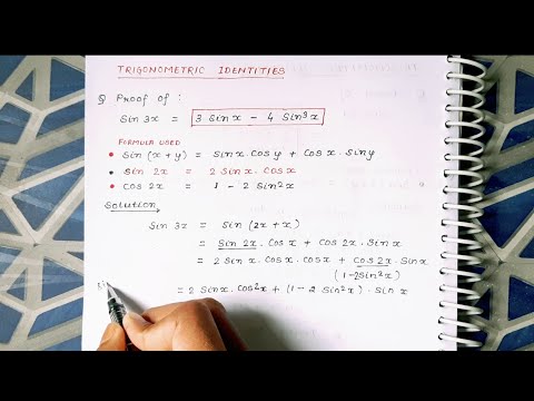 Sin3a =3Sina-4Sin³a |