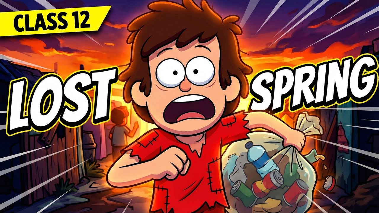 Lost Spring class 12 Animated | Lost Spring Class 12 Full Chapter in Hindi One Shot CBSE 2025 NCERT