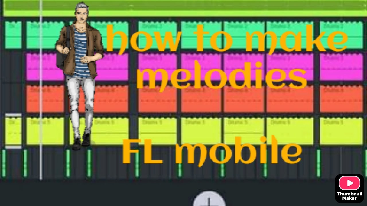 How to make Drill melody FL mobile