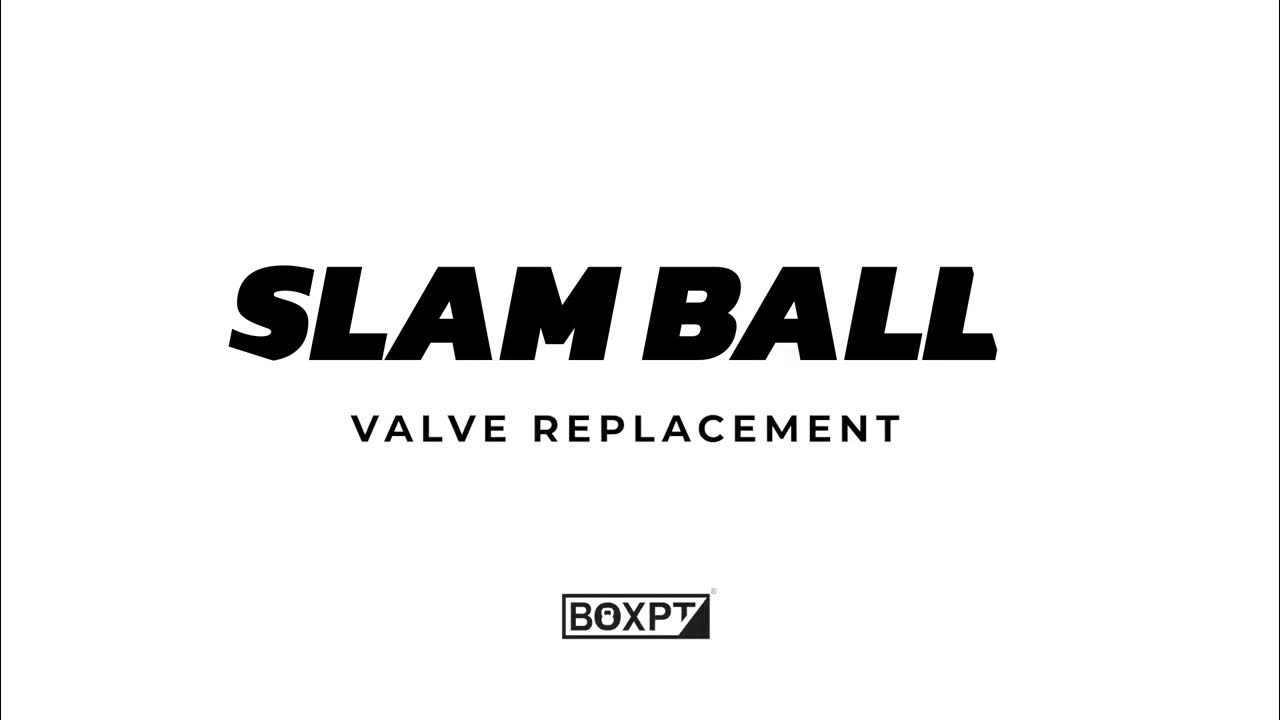 Slam Ball Valve Replacement BOXPT YouTube