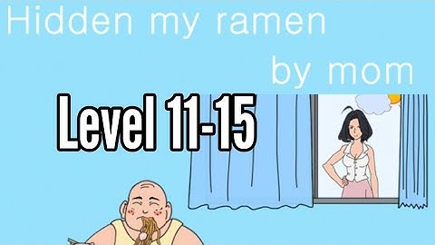 Hidden My Ramen (Noodles) By Mom Day 11 12 13 14 15 Level Android iOS Walkthrough Solution