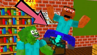 Monster School : Fishing Boat - Funny Minecraft Animation