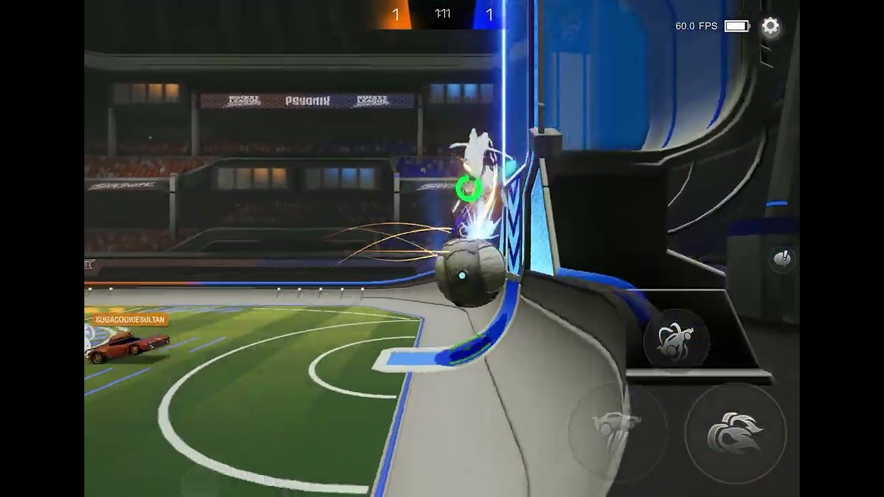 1v1 in rocket league sideswipe