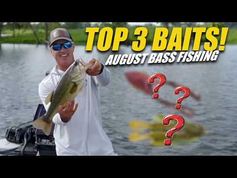 How to Catch August Bass When the Bite Gets Tough (Top 3 Lures)