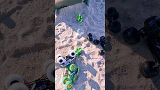 Monster Trucks Sand And Slide #shorts #monstertruck #monsterjam