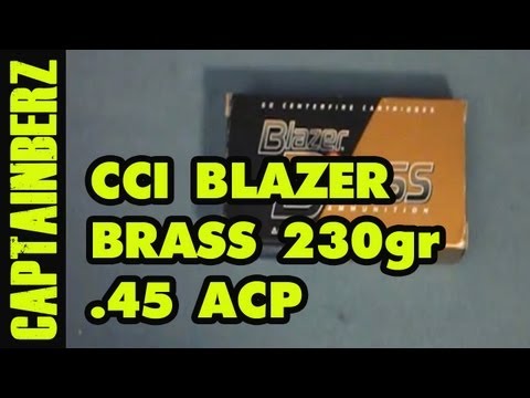 .45 ACP CCI Blazer Brass (230gr, FMJ)