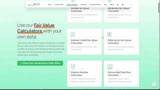 Maximize Your Investment Performance with Free Stock Fair Value and Financial Ratio Calculators!