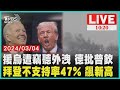 援烏遭竊聽外洩 德批普欽  拜登不支持率47% 飆新高   LIVE