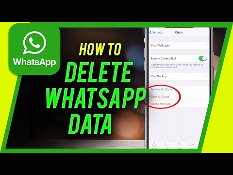 iPhone에서 WhatsApp 데이터를 삭제하는 방법