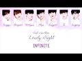 INFINITE (인피니트) - Just Another Lonely Night Lyrics [Kanji/Rom/Eng]